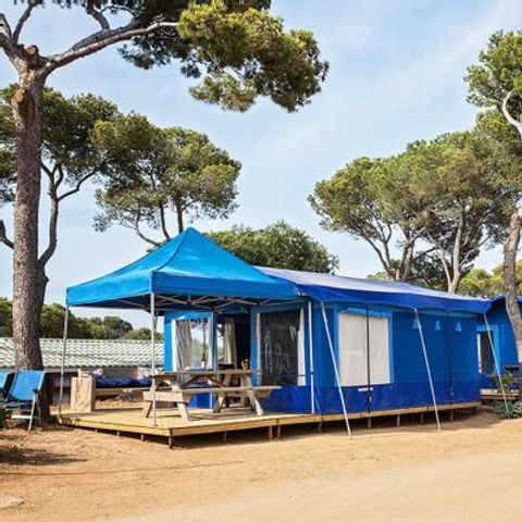 TENTE TOILE ET BOIS 5 personnes - Tente Super Lodge (sans sanitaires)