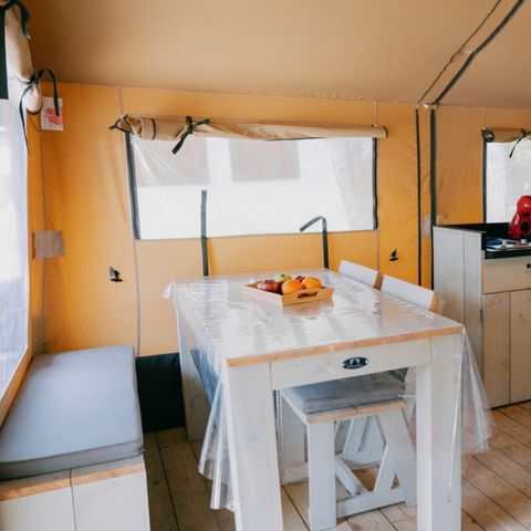 Zelt 4 Personen - Glamping Safari Basic