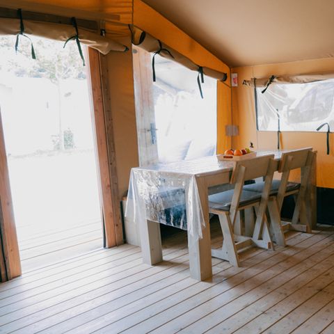 Zelt 4 Personen - Glamping Safari Basic