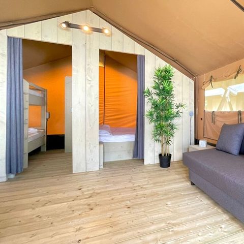 Zelt 4 Personen - Glamping Safari Basic