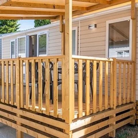 MOBILHOME 6 personnes - Comfort XL | 3 Ch. | 6 Pers. | Terrasse surélevée | Clim.
