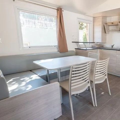 Mobilhome 6 personas - Mobil-home | Comfort XL | 3 Dormitorios | 6 Pers. | Terraza elevada | Aire acondicionado
