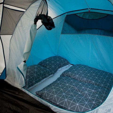 Zelt 4 Personen - Familienzelt -2 Zimmer ( ohne eigene Sanitäranlagen)