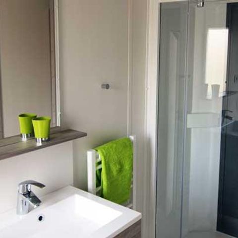 Mobilheim 1 Person - Suite: 1 Schlafzimmer + Küche -