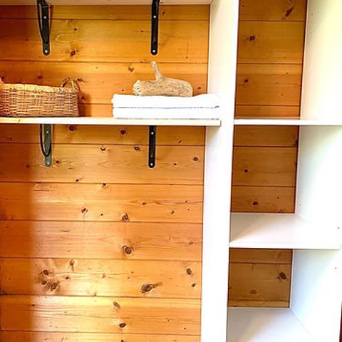 Chalet 2 Personen - PETIT - Frühstück, Bettwäsche und Handtücher inklusive - gemeinsame Sanitäranlagen