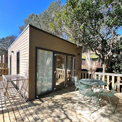 Chalet 4 personen - COMFORT - ontbijt, beddengoed en handdoeken inbegrepen - accommodatie zonder keuken