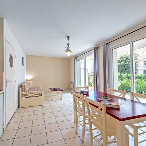 Piso 6 personas - Apartamento de 2 habitaciones con zona de dormitorio para 6 personas