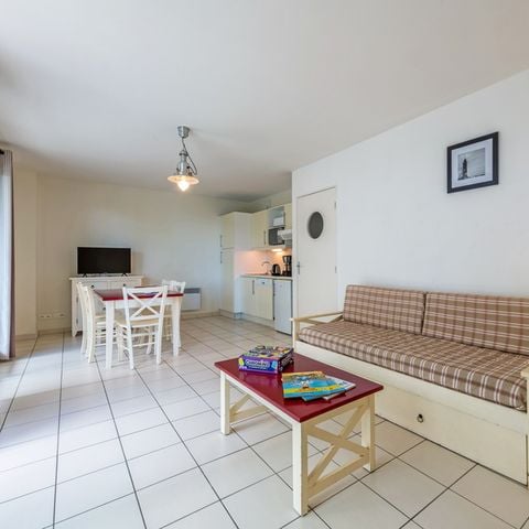 Appartement 6 personen - 2-kamer appartement met slaapgedeelte voor 6 personen