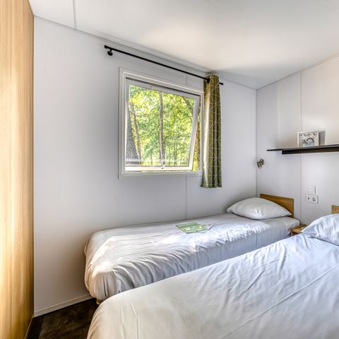 Mobile home 10 persons - Cottage TWIN Cordouan 6 Rooms 10 People Air-conditioned + TV