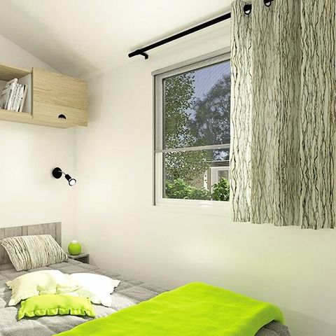 Stacaravan 8 personen - Cottage Verdon 5 Kamers 8 Personen Airconditioning + TV