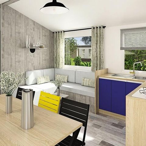 Mobilheim 8 Personen - Cottage Verdon 5 Zimmer 8 Personen Klimatisiert + TV