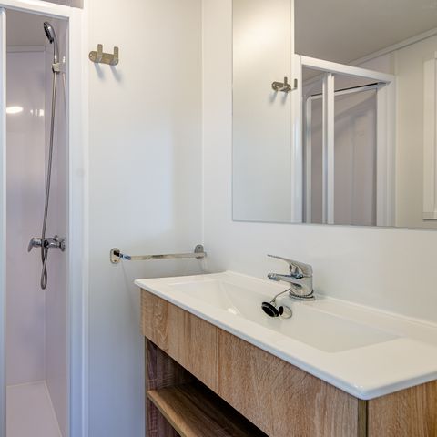 Stacaravan 6 personen - Cottage Cordouan 4 Kamers 6 Personen Airconditioning + TV