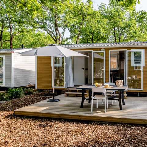 Mobile home 6 persons - Cottage Cordouan 4 Rooms 6 People Air-conditioned + TV