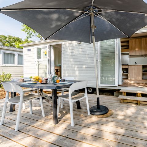 Mobile home 4 persons - Cottage Cordouan 3 Rooms 4 People Air-conditioned + TV