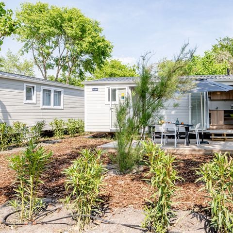 Stacaravan 4 personen - Cottage Cordouan 3 Kamers 4 Personen Airconditioning + TV