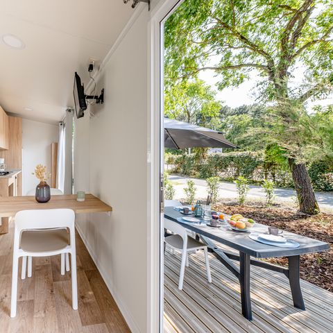 Mobilheim 4 Personen - Cottage Cordouan 3 Zimmer 4 Personen Klimatisiert + TV