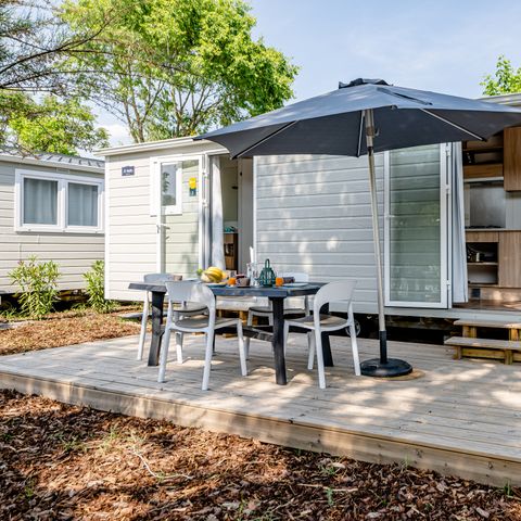 Mobile home 4 persons - Cottage Cordouan 3 Rooms 4 People Air-conditioned + TV