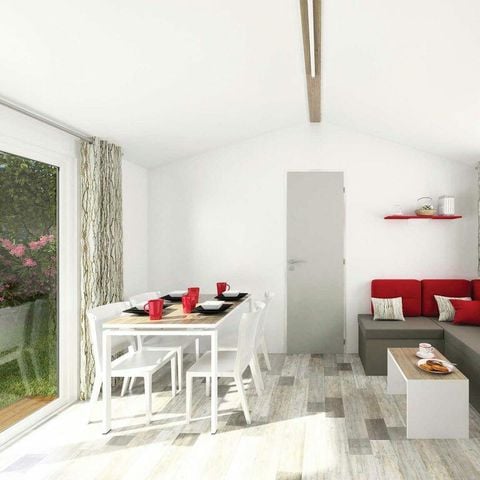 MOBILHOME 4 personnes - Cottage Verdon 3 Pièces 4 Personnes Climatisé + TV