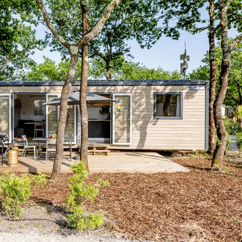 Mobile home 6 persons - Cottage Montalivet 4 Rooms 6 People Air-conditioned + TV