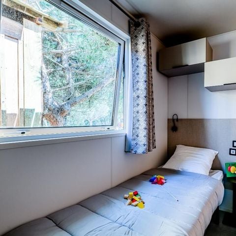 Mobilhome 10 personnes - Cabane TWIN 6 Pièces 10 Personnes Climatisé + TV