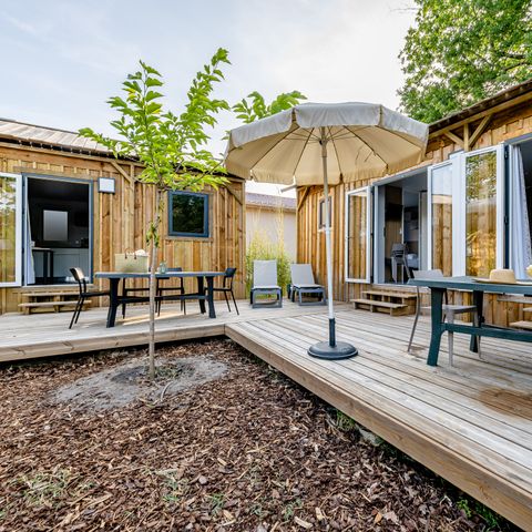 Mobile home 10 persons - Cabin TWIN 6 Rooms 10 Persons Air-conditioned + TV