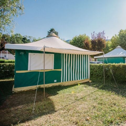 Bungalowtent 5 personen - BENGALI Toilé 5 pers uitgerust (zonder sanitair)