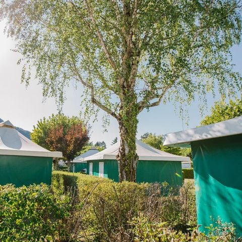 Bungalowtent 5 personen - BENGALI Toilé 5 pers uitgerust (zonder sanitair)