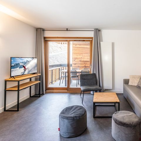 APARTEMENTO 6 personas - Apartamento superior de 2 habitaciones con zona de dormitorio para 6 personas