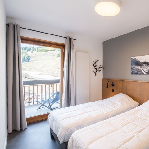 Apartement 4 Personen - 2-Zimmer-Wohnung 4 Personen Terrasse oder Balkon