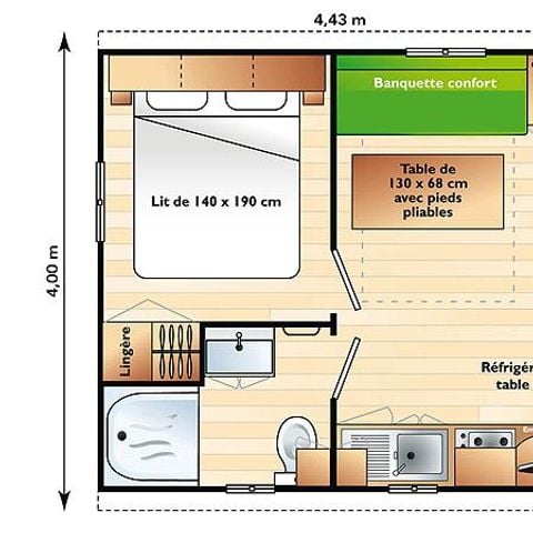Mobilhome 2 personas - ASTRIA