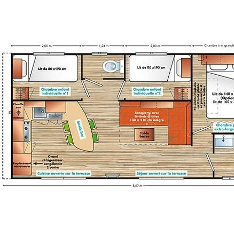 Mobilhome 6 personas - VISIO