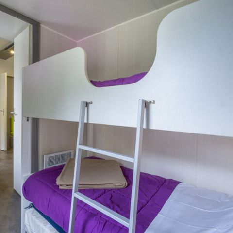 Mobilheim 6 Personen - Komfort + KLIMA 3 Zimmer 6 Personen