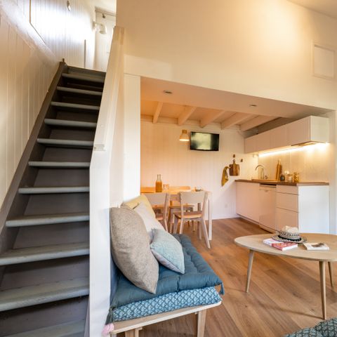 Mobilheim 6 Personen - PREMIUM-Hütte | 3 Schlafzimmer