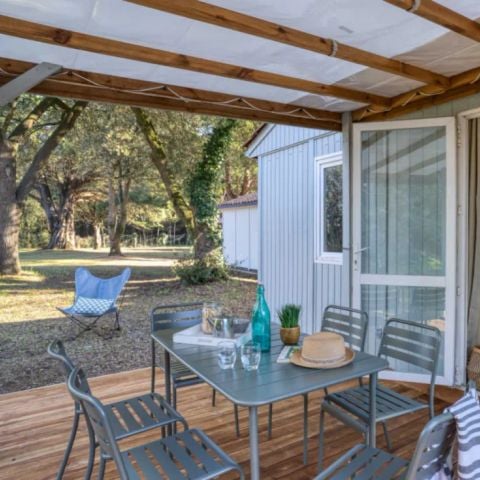 BUNGALOW 5 personnes - Cabane Confort 2 chambres 35m² - adapté aux personnes à mobilité réduite