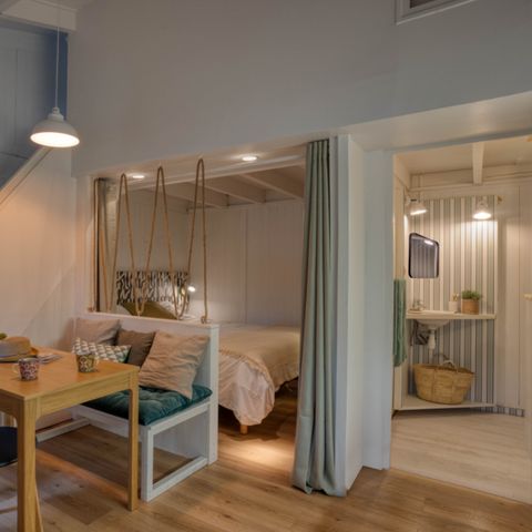 MOBILHOME 4 personas - Cabaña 2Ch 25m² (1 dormitorio + 1 mezz) Miércoles y sábado