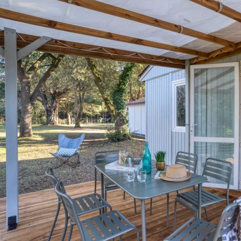 Bungalow 4 personen - PREMIUM hut | 2 slaapkamers