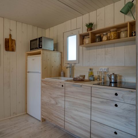 Bungalow 4 personen - PREMIUM-Hütte | 2 Schlafzimmer