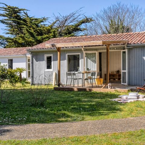 CHALET 4 personnes - Cabane Premium PMR | 2 chambres