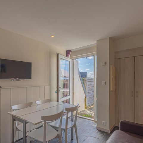 Appartement 4 personen - 2 kamers 4 personen