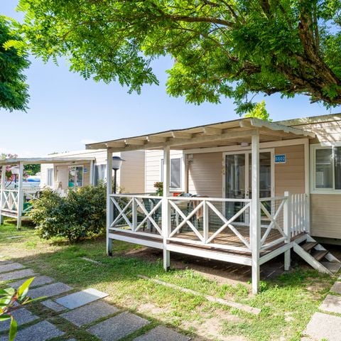 Stacaravan 4 personen - Lodge Comfort Hond