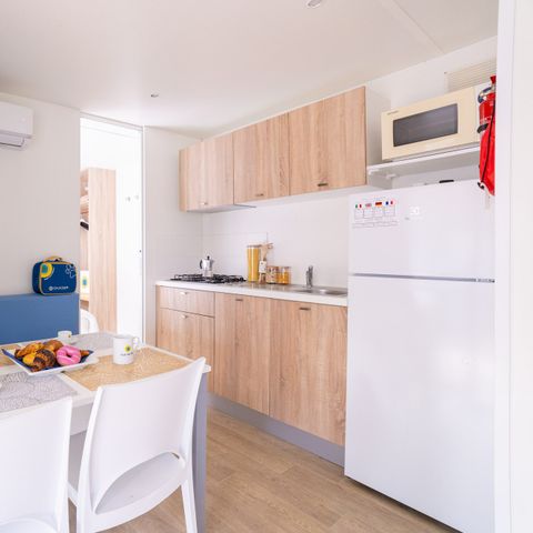 Stacaravan 4 personen - Lodge Comfort Hond