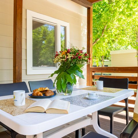 Stacaravan 4 personen - Lodge Superieur - PMR