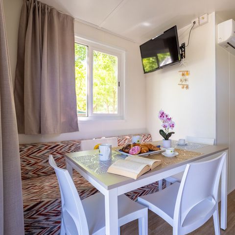 Stacaravan 6 personen - Lodge Elite Familie