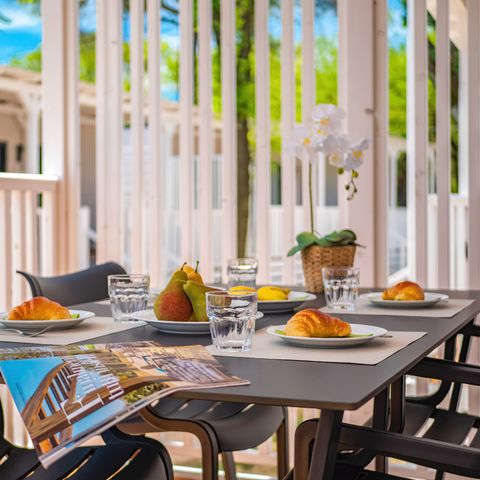 Stacaravan 4 personen - Lodge Superior Ensuite