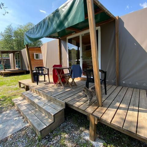 TENDA DA CAMPEGGIO 3 persone - MAXI TENDA CON BAGNO - NE PAS ACTIVER 