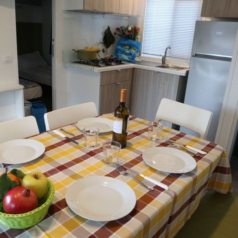 MOBILE HOME 4 people - COMFORT MOBILE HOME WITH TWO BATHROOMS