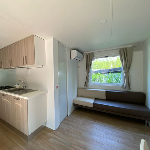 Mobilhome 4 personnes - MOBILHOME BELLA AVEC JARDIN PRIVÈ