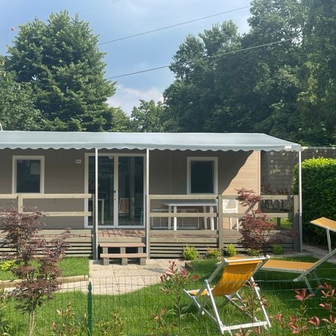 Mobilhome 5 personnes - MOBILHOME BELLA 5 PLACES AVEC JARDIN