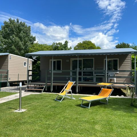MOBILE HOME 6 people - 6-SEATER MOBILE HOME WITH PRIVATE GARDEN