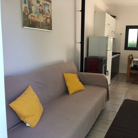 Bungalow 3 personnes - GIALLO AVEC TERRASSE PRIVEE
